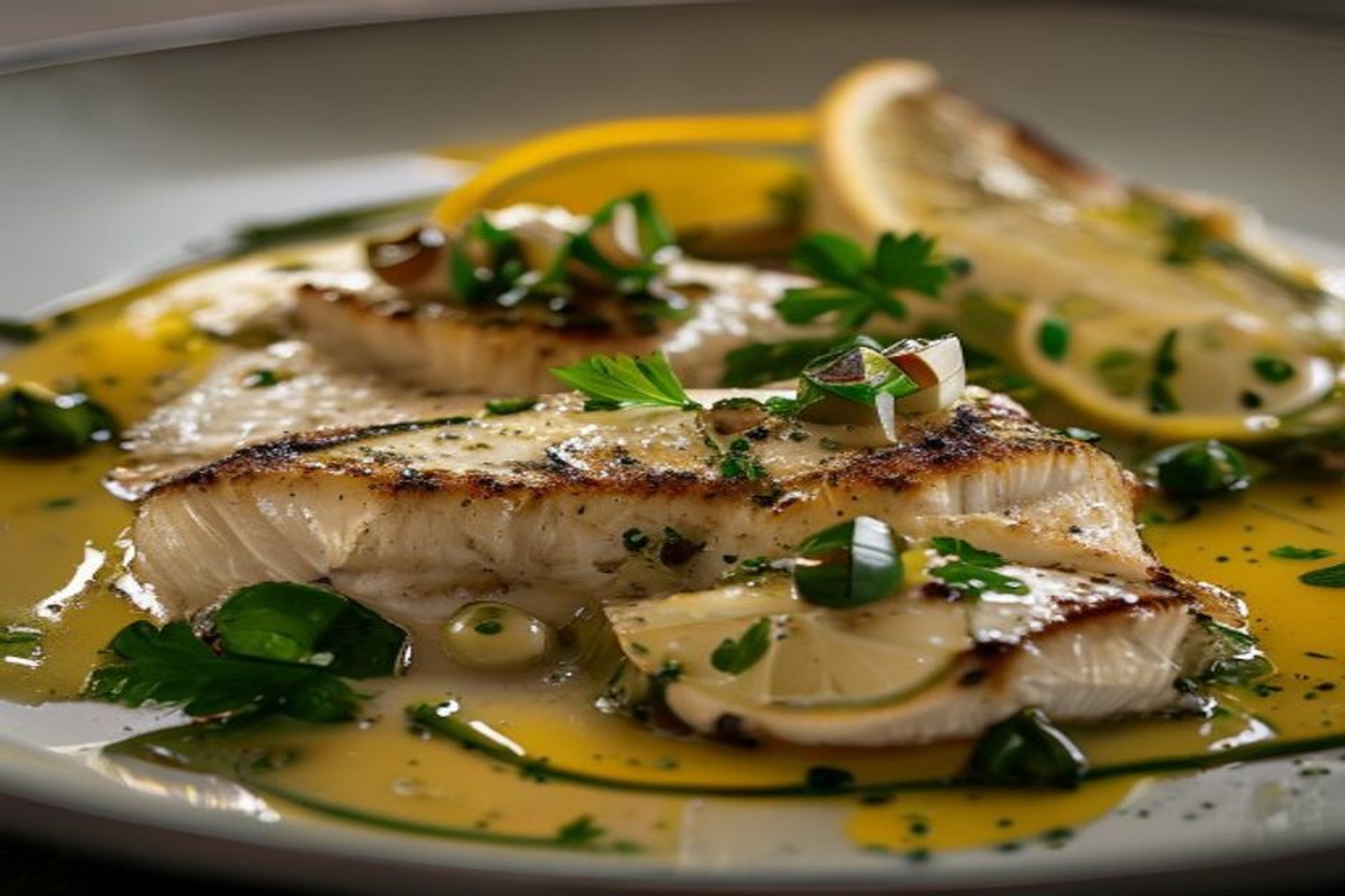 Receta de Lenguado Meunière con Alcaparras y Limón: Receta Clásica preparada paso a paso — fotografía editorial de RecetaGenial