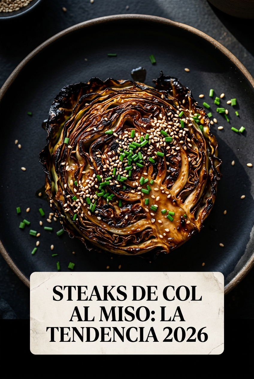 Mini Steaks de Col con Salsa Miso: El Aperitivo Viral de 2026
