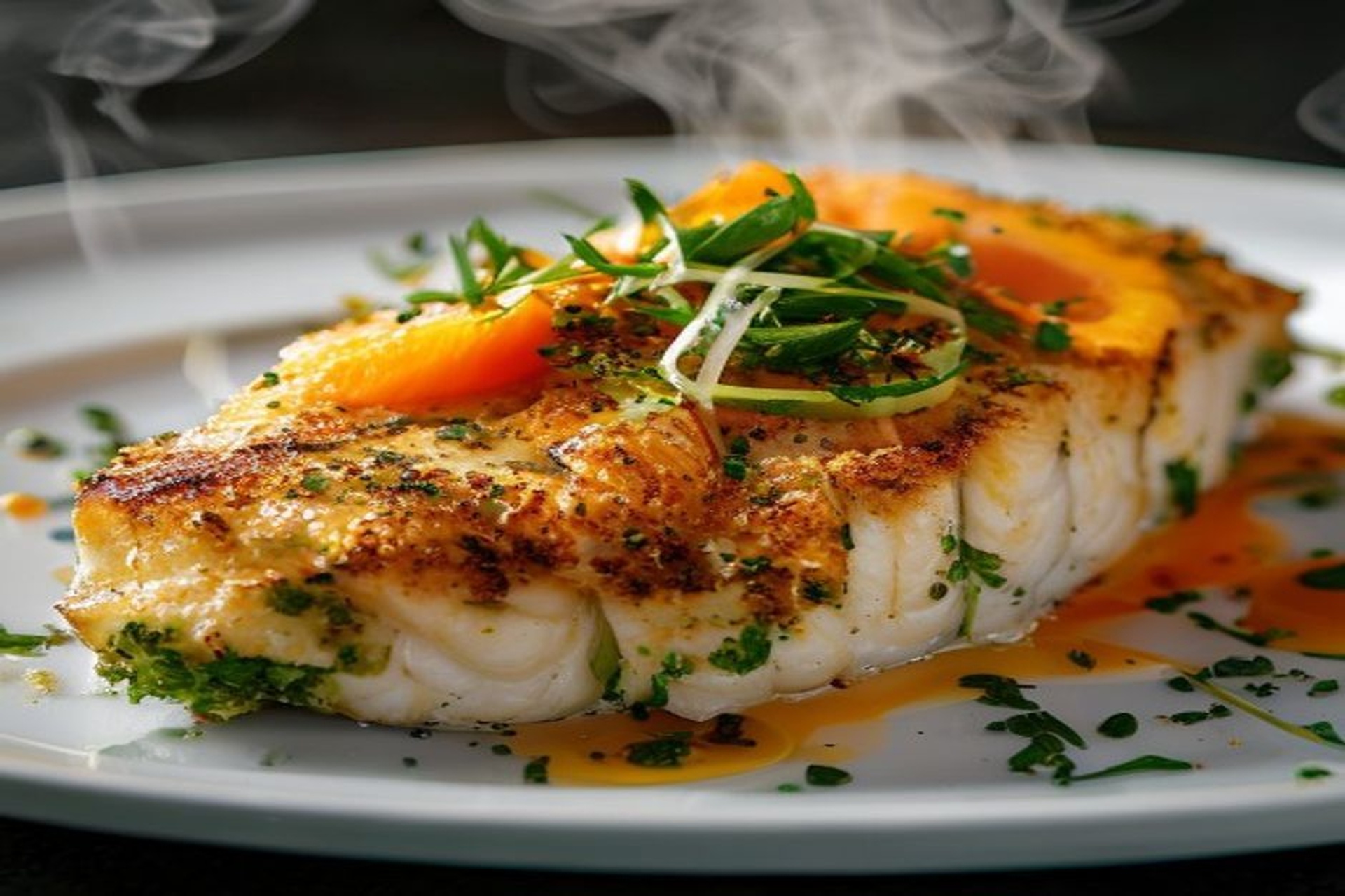 Bacalao con Costra de Pistacho y Naranja: La Receta Gourmet para Sorprender