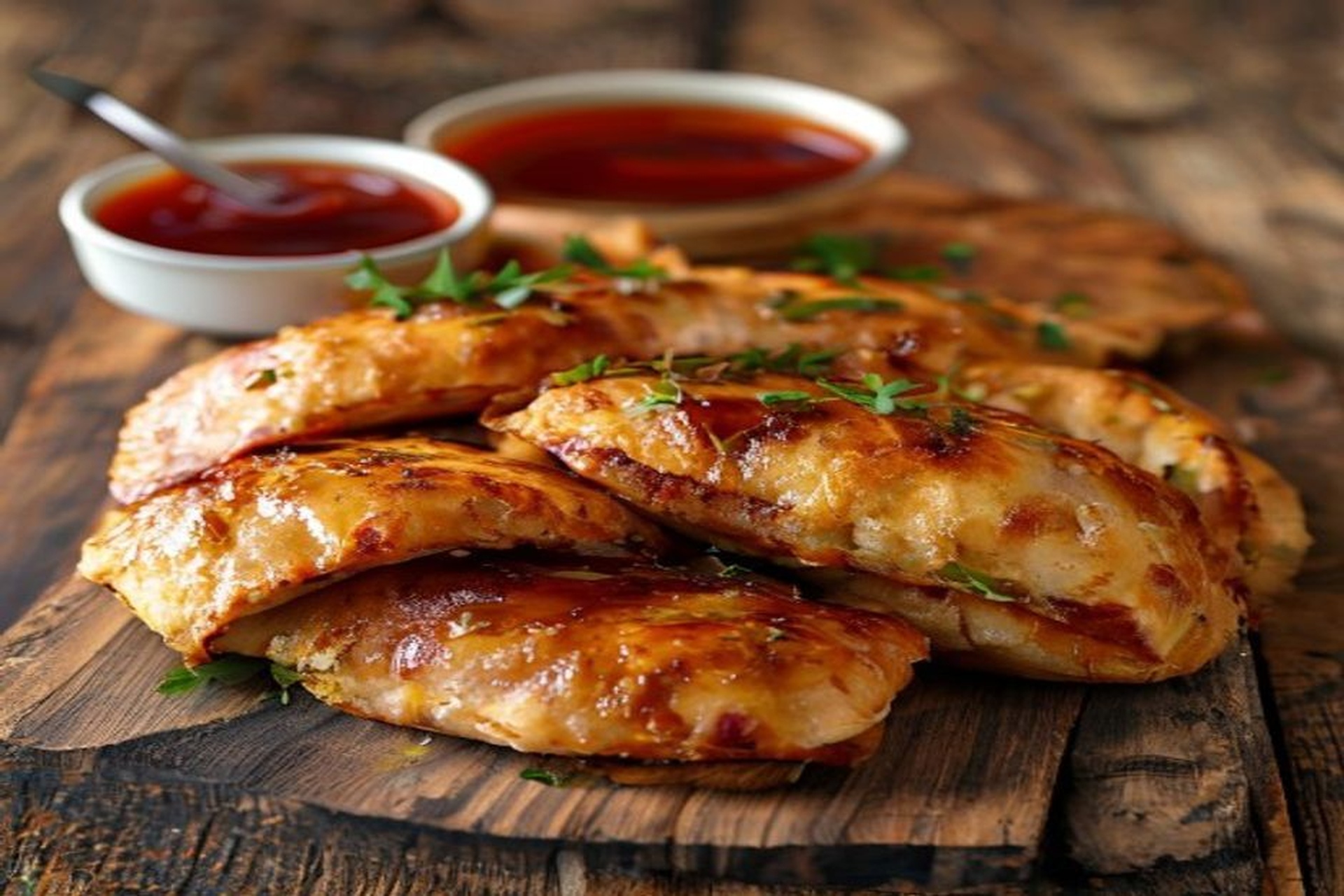 Empanadillas de pulled pork