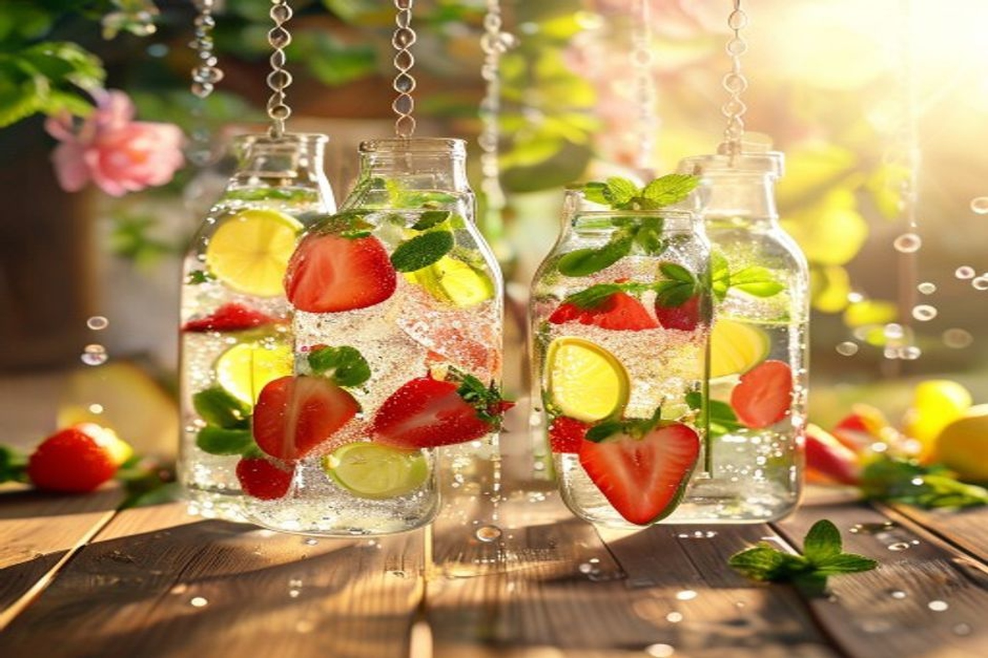 Kéfir de agua casero de primavera