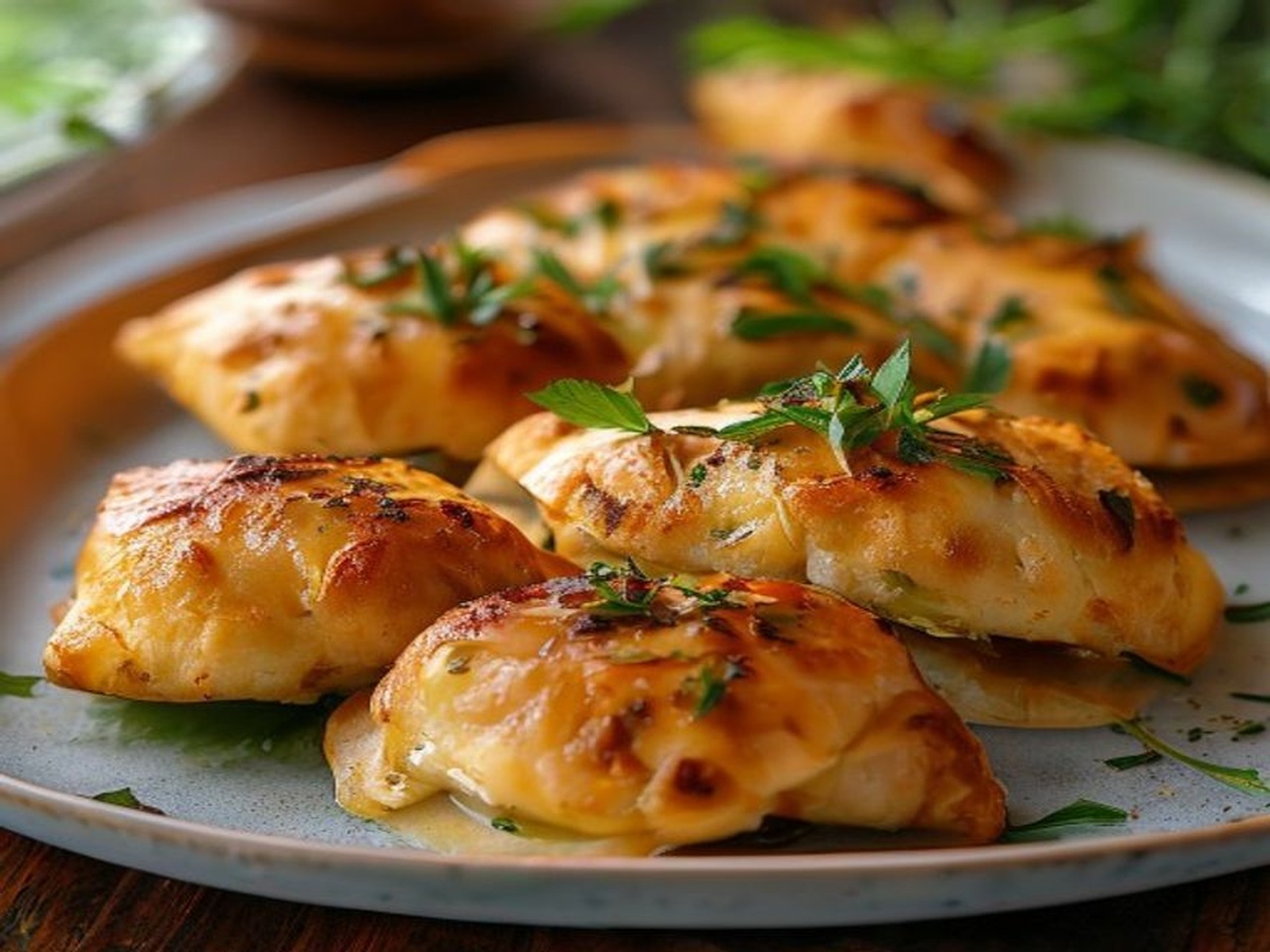 empanadillas de atún y huevo al horno