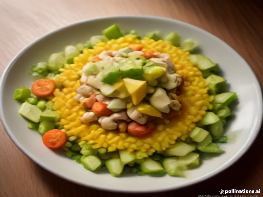 Ensaladas de pollo
