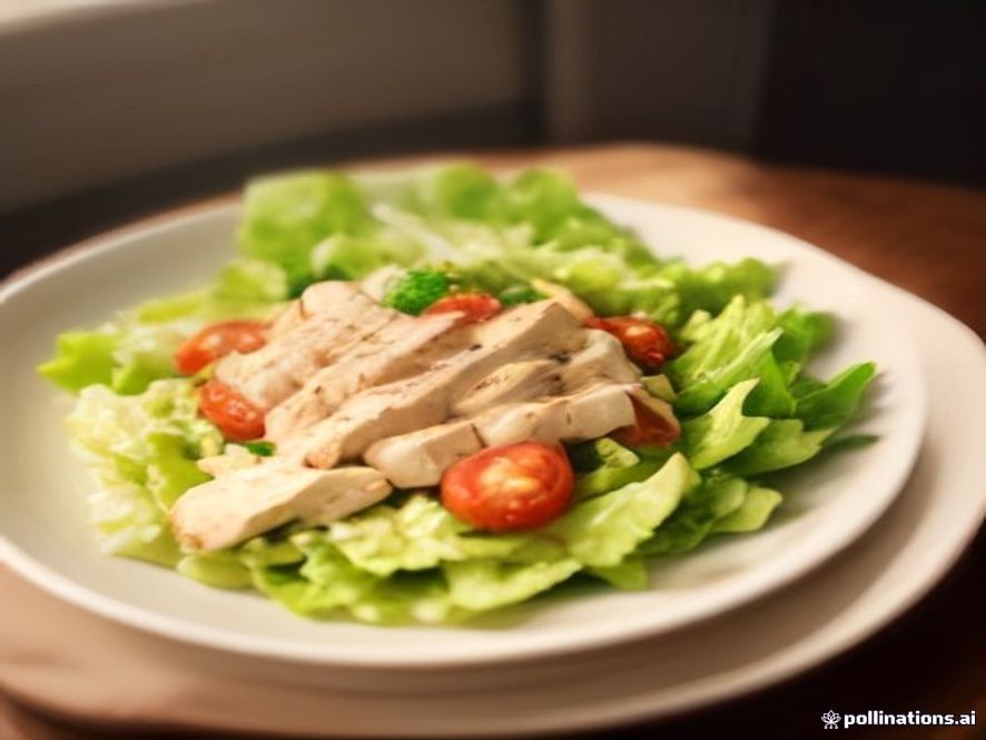 Ensaladas de pollo
