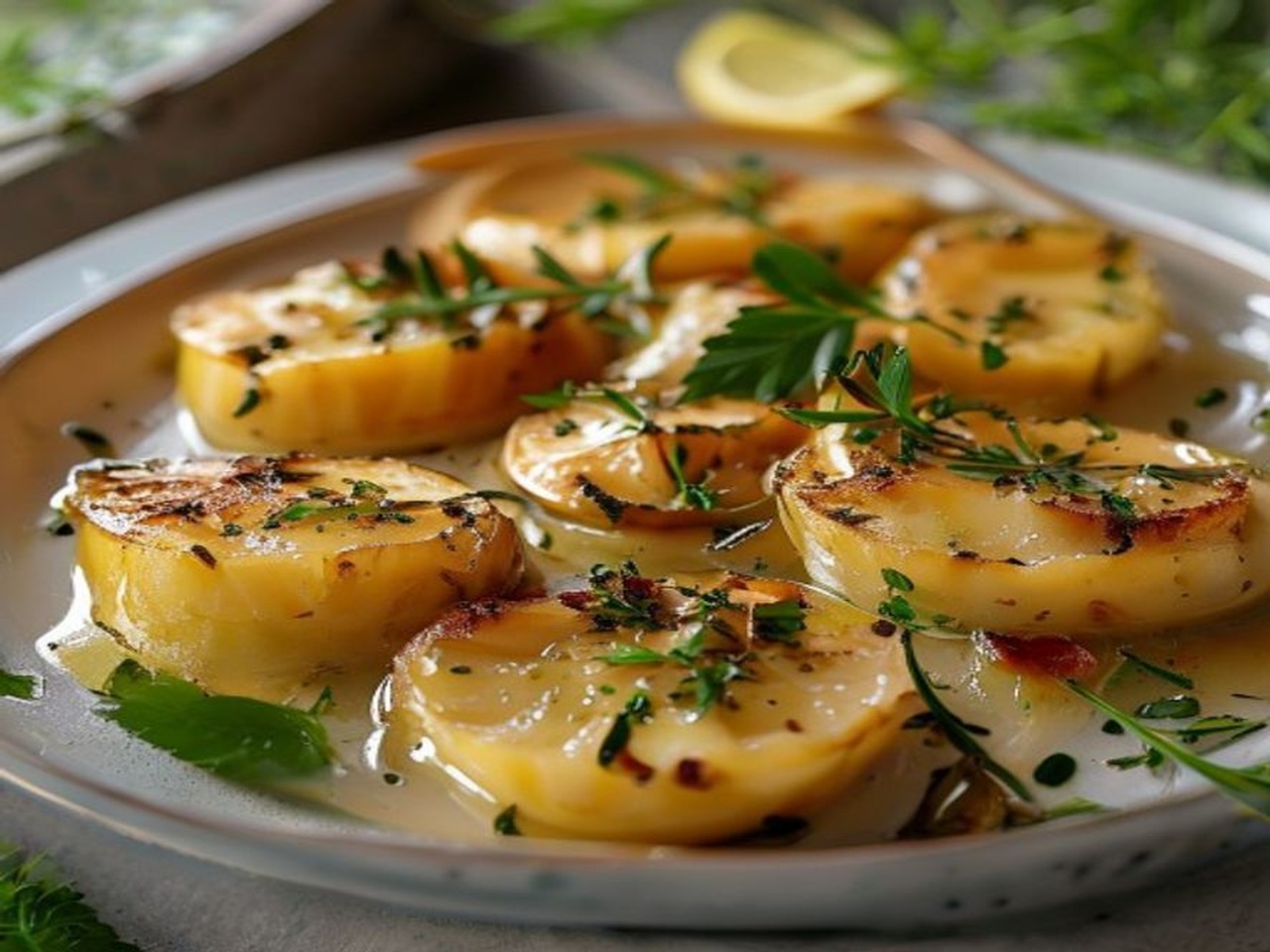 mejillones al vapor con limon y laurel