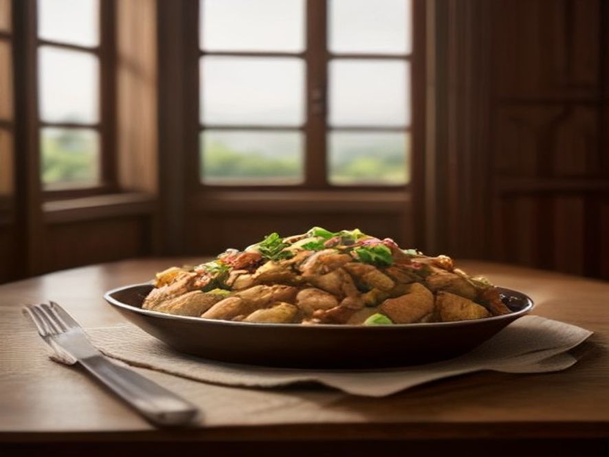 pollo al horno jugoso