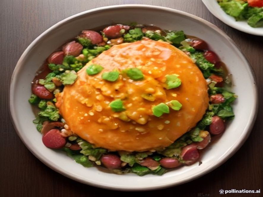 salmón al horno con salsa teriyaki