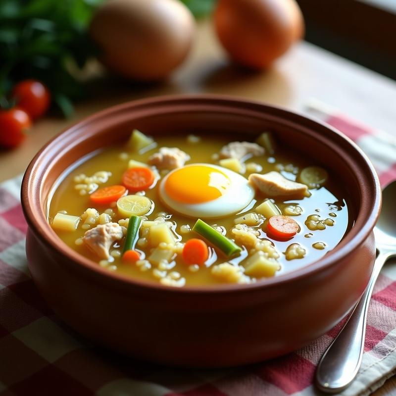 Paso 1 de la receta Arroz caldoso tradicional valenciano: la receta auténtica de cuchara