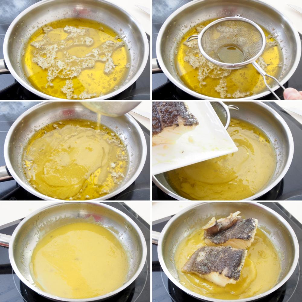 Paso 5 de la receta Bacalao al pil pil casero y refrescante