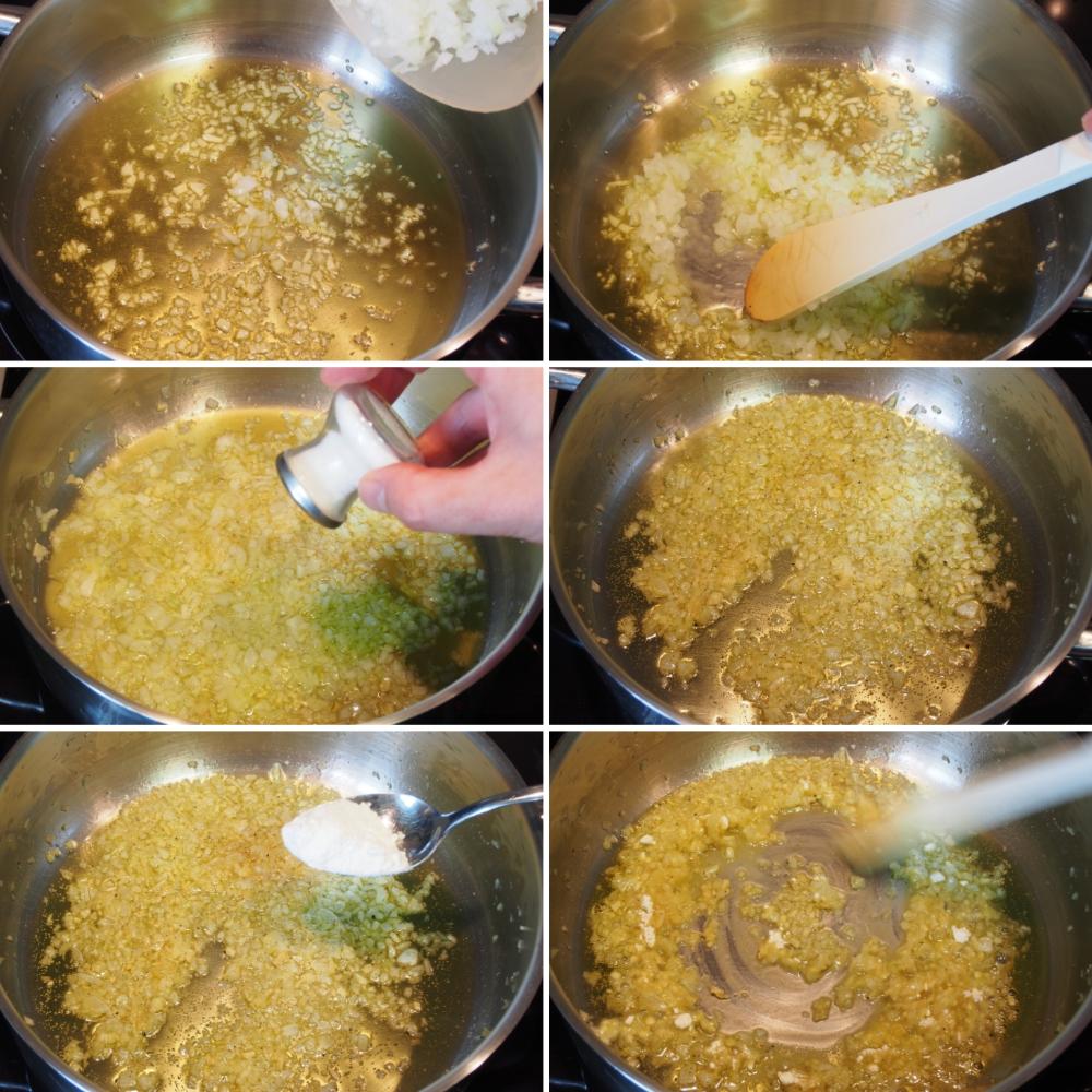 Paso 4 de la receta Merluza en salsa verde casera y refrescante