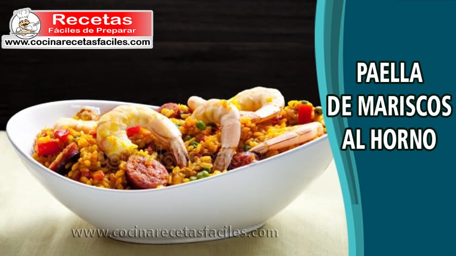 Paso 1 de la receta Paella de marisco al horno fácil