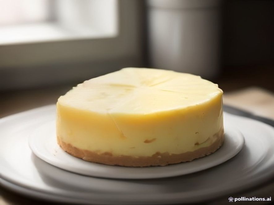 tarta de queso de pistacho