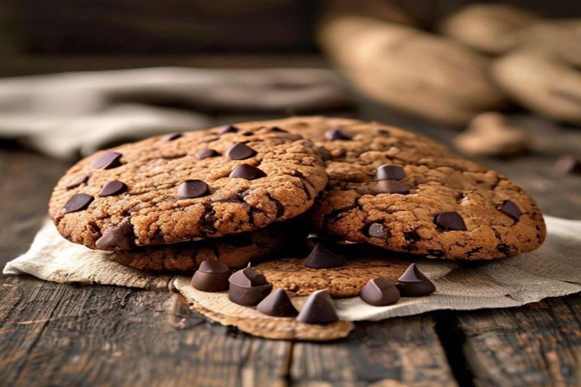 Galletas de chocolate y boniato saludables